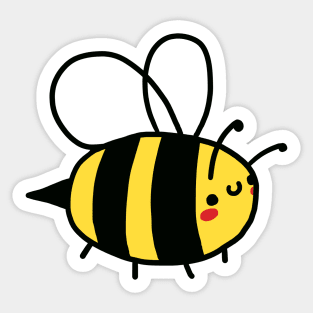 Bumble bee friend Sticker